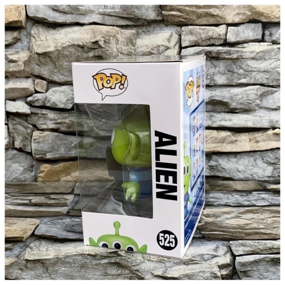 2019 Disney Pixar Toy Story 4 Alien 525 Funko Pop Vinyl Collector Pizza Planet - Picture 2 of 5